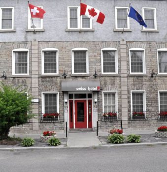 Loading Zone in front of the hotel